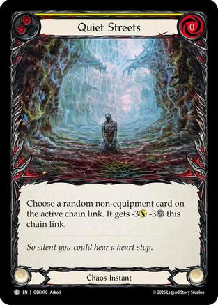 Quiet Streets (OBK070) - Outbreak Rainbow Foil-1