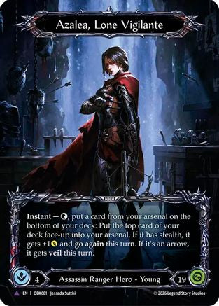 Azalea, Lone Vigilante (Marvel) (OBK081) - Outbreak Cold Foil-1