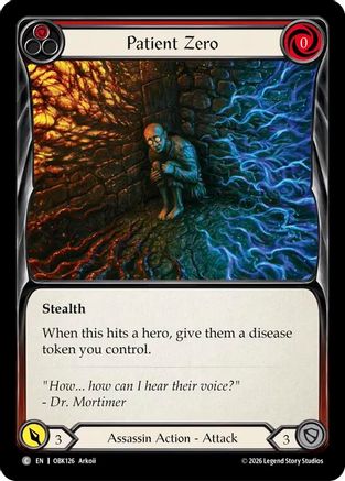 Patient Zero (OBK126) - Outbreak Rainbow Foil-1