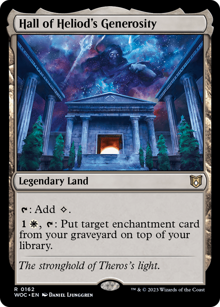 Hall of Heliod's Generosity [Wilds of Eldraine Commander]-1