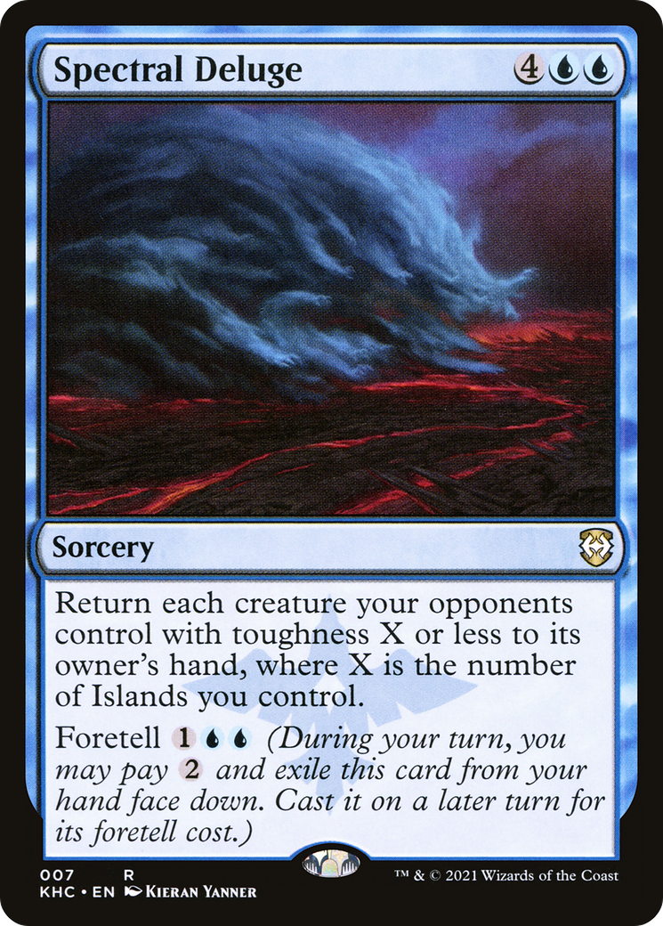 Spectral Deluge [Kaldheim Commander]-1