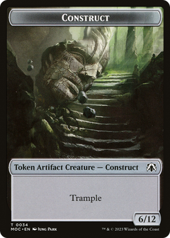 Construct (TMOC-034) - March of the Machine Commander Tokens-1