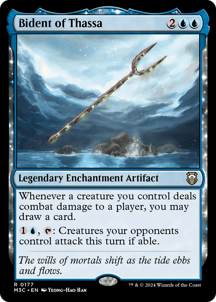 Bident of Thassa [Modern Horizons 3 Commander]-1