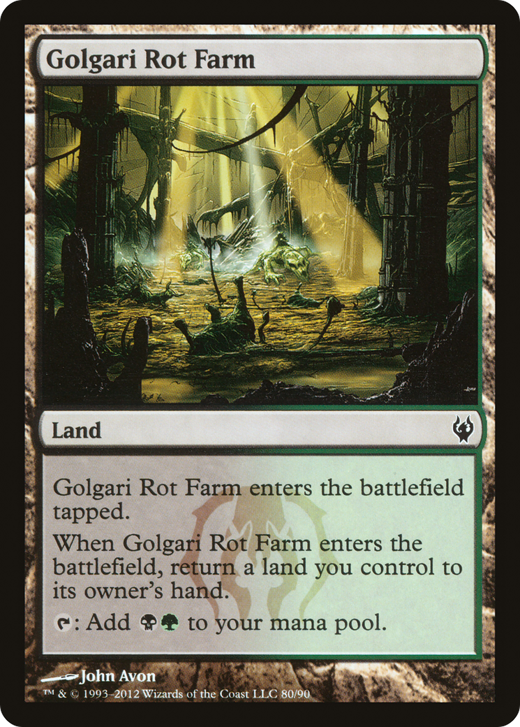 Golgari Rot Farm [Duel Decks: Izzet vs. Golgari]-1