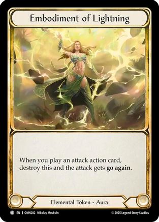 Embodiment Of Lightning // Lightning Flow (OMN202) - Omens of the Third Age