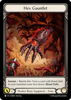 Hex Gauntlet (Extended Art) (IAR004) - Usurp the Shadow Throne Cold Foil-1