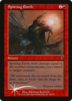 Spitting Earth [Seventh Edition]-1