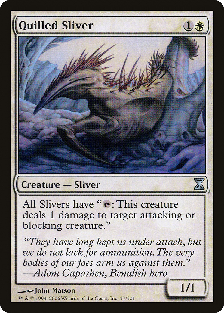Quilled Sliver [Time Spiral]-1