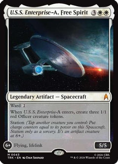 U.S.S. Enterprise-A, Free Spirit (TRK-043) - Star Trek-1