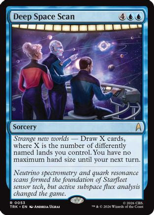 Deep Space Scan (TRK-053) - Star Trek Foil-1