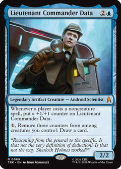 Lieutenant Commander Data (TRK-069) - Star Trek Foil-1