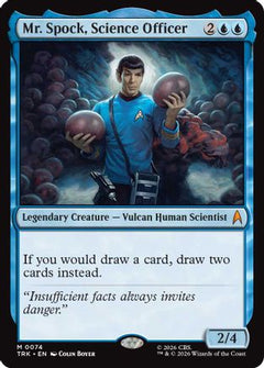 Mr. Spock, Science Officer (TRK-074) - Star Trek Foil-1