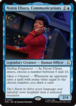 Nyota Uhura, Communications (TRK-075) - Star Trek-1