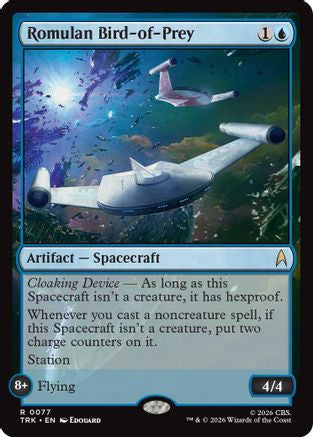Romulan Bird-of-Prey (TRK-077) - Star Trek-1