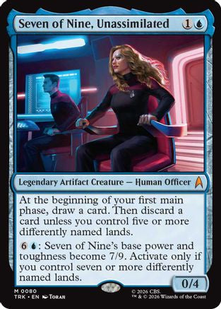 Seven of Nine, Unassimilated (TRK-080) - Star Trek-1