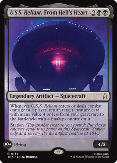 U.S.S. Reliant, From Hell's Heart (TRK-135) - Star Trek Foil-1