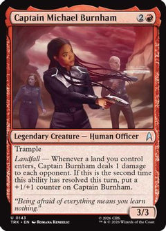 Captain Michael Burnham (TRK-143) - Star Trek Foil-1