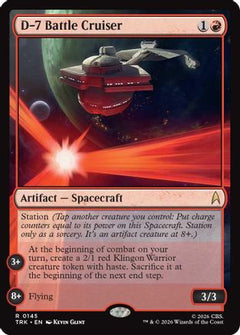 D-7 Battle Cruiser (TRK-145) - Star Trek-1