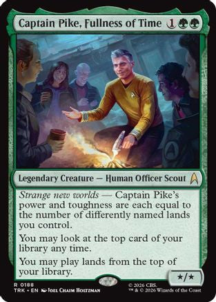 Captain Pike, Fullness of Time (TRK-188) - Star Trek-1