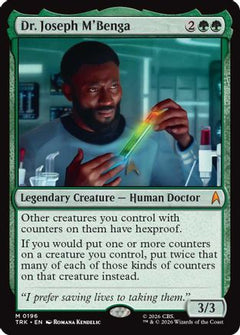 Dr. Joseph M'Benga (TRK-196) - Star Trek Foil-1