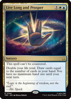Live Long and Prosper (TRK-244) - Star Trek Foil-1