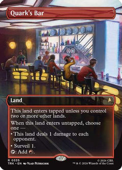 Quark's Bar (Borderless) (0335) (TRK-335) - Star Trek Foil-1