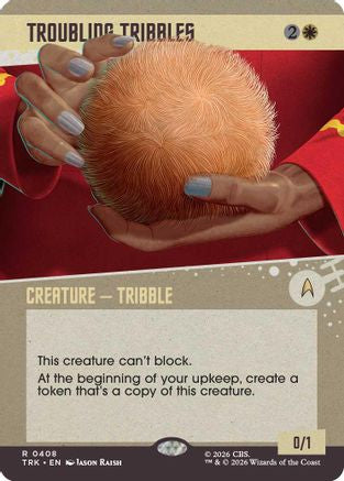 Troubling Tribbles (Showcase) (TRK-408) - Star Trek