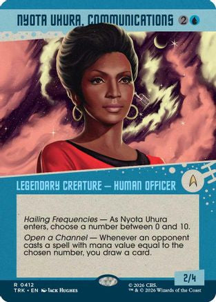 Nyota Uhura, Communications (Showcase) (TRK-412) - Star Trek