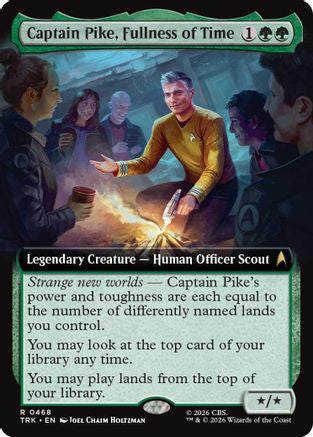 Captain Pike, Fullness of Time (Extended Art) (TRK-468) - Star Trek-1