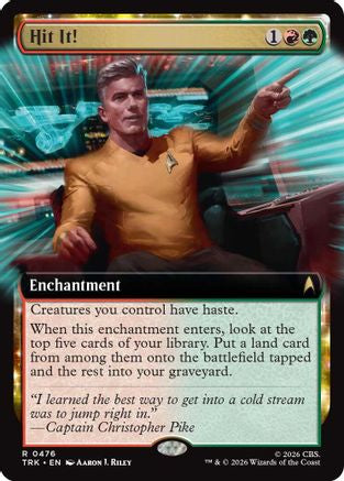 Hit It! (Extended Art) (TRK-476) - Star Trek-1