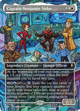 Captain Benjamin Sisko (Borderless) (TRK-344) - Star Trek-1