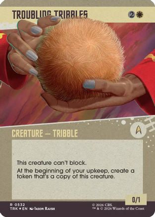 Troubling Tribbles (Showcase) (Surge Foil) (TRK-532) - Star Trek Foil-1