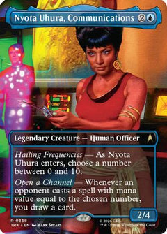 Nyota Uhura, Communications Officer (Borderless) (TRK-358) - Star Trek Foil-1