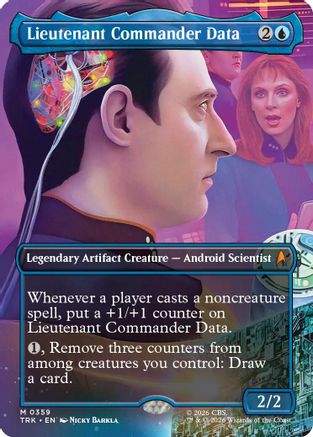 Lieutenant Commander Data (Borderless) (TRK-359) - Star Trek-1
