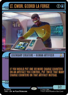 Lt. Cmdr. Geordi La Forge (Showcase) (TRK-372) - Star Trek-1