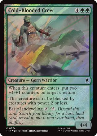 Cold-Blooded Crew (TRK-574) - Star Trek Foil-1