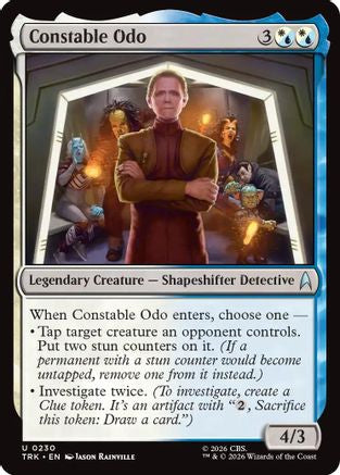 Constable Odo (TRK-230) - Star Trek Foil-1