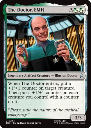 The Doctor, EMH (TRK-234) - Star Trek-1