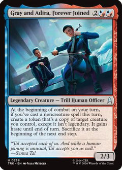 Gray and Adira, Forever Joined (TRK-238) - Star Trek Foil-1