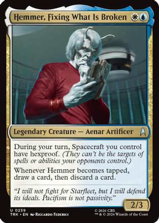 Hemmer, Fixing What Is Broken (TRK-239) - Star Trek-1