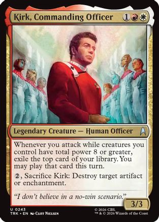 Kirk, Commanding Officer (TRK-243) - Star Trek-1