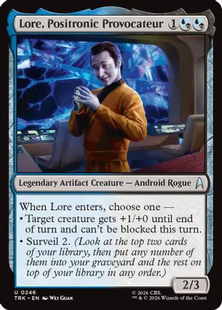 Lore, Positronic Provocateur (TRK-246) - Star Trek-1