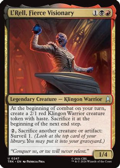 L'Rell, Fierce Visionary (TRK-247) - Star Trek Foil-1