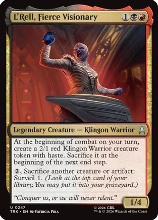 L'Rell, Fierce Visionary (TRK-247) - Star Trek-1