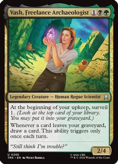 Vash, Freelance Archaeologist (TRK-255) - Star Trek Foil-1
