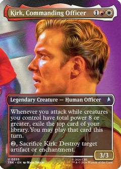 Kirk, Commanding Officer (Borderless) (TRK-355) - Star Trek-1