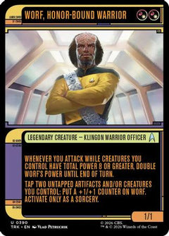 Worf, Honor-Bound Warrior (Showcase) (0390) (TRK-390) - Star Trek-1