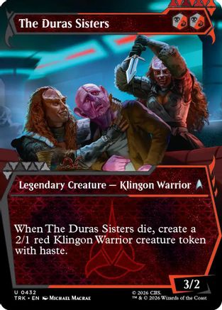 The Duras Sisters (Showcase) (TRK-432) - Star Trek-1