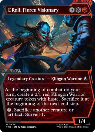 L'Rell, Fierce Visionary (Showcase) (TRK-434) - Star Trek-1