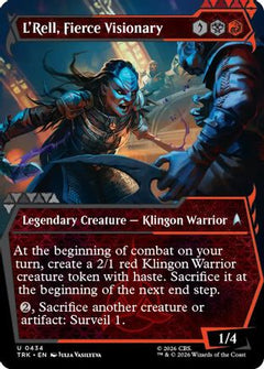 L'Rell, Fierce Visionary (Showcase) (TRK-434) - Star Trek-1